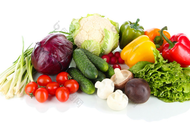 从白菜中分离出来的新鲜蔬菜