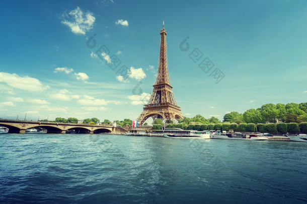 巴黎见过的埃菲尔铁塔