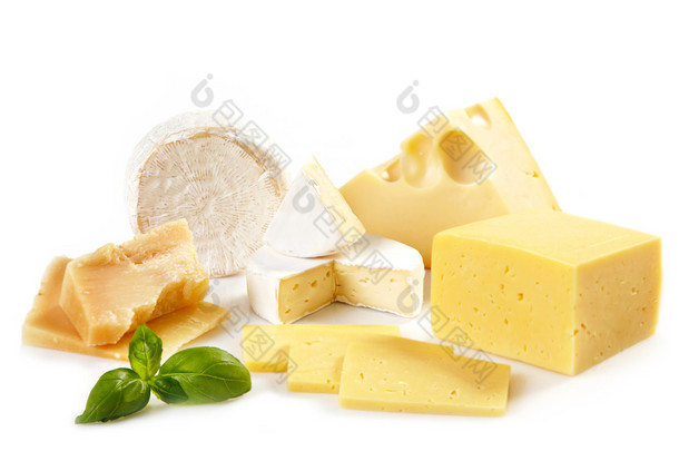 各种类型的<strong>奶酪</strong>