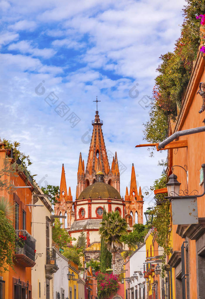 Aldama Street Parroquia Archangel Church San Miguel de Allende Mexico