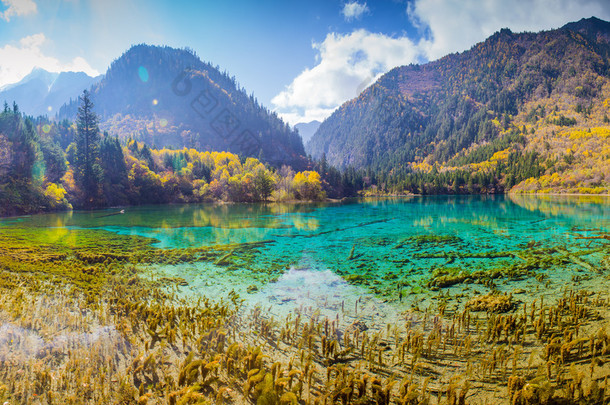 九寨沟谷<strong>风景</strong>名胜区