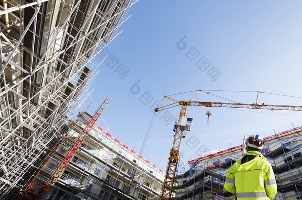 验船师里面的大型建筑工地