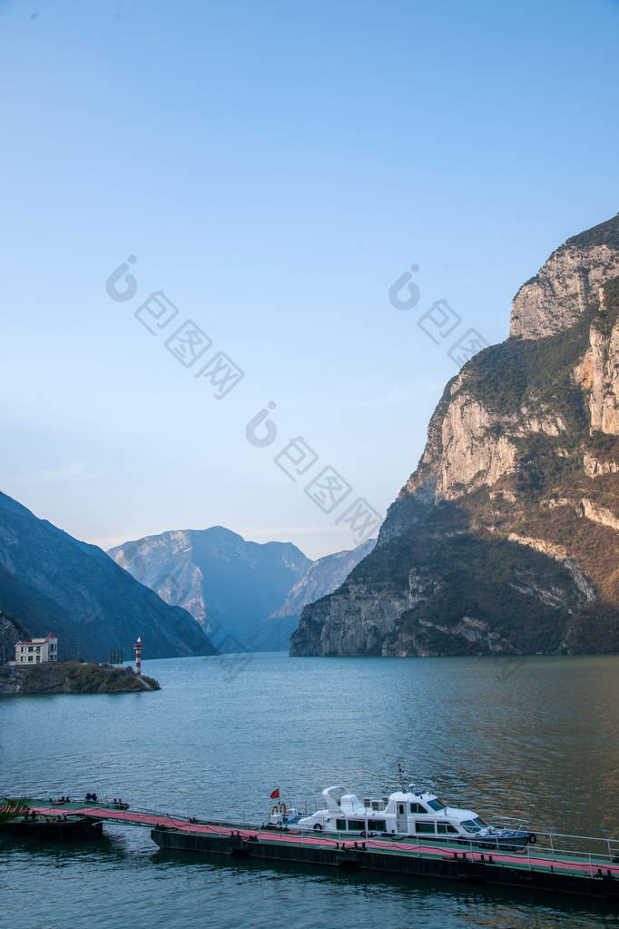 长江三峡巫峡 山川风景