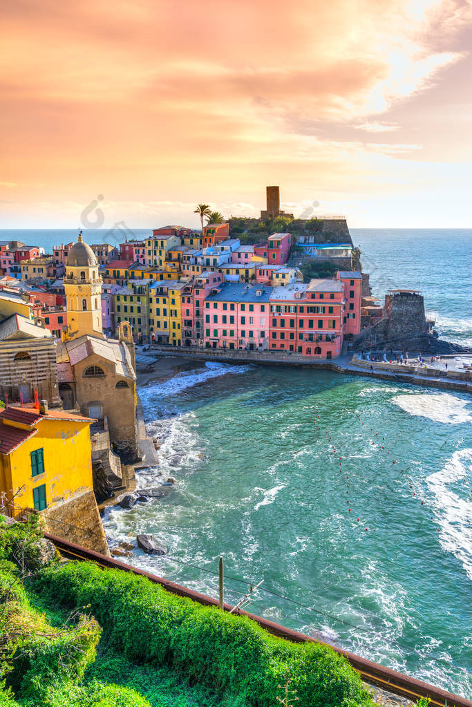 Vernazza，五渔村国家公园，利古里亚意大利