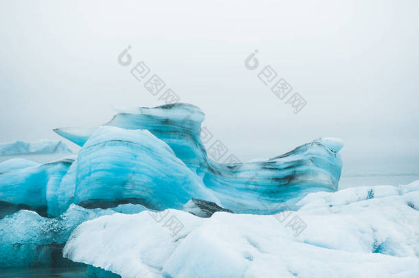 Jokulsarlon <strong>冰川</strong>湖，南冰岛