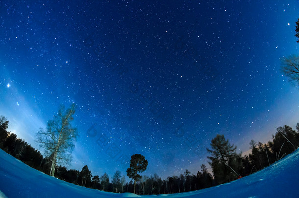 冬日的星空