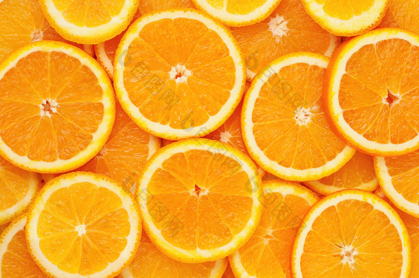 健康的食物，<strong>背景</strong>。橙色