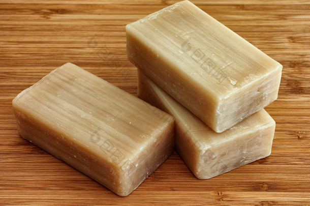 Three eco soap bars