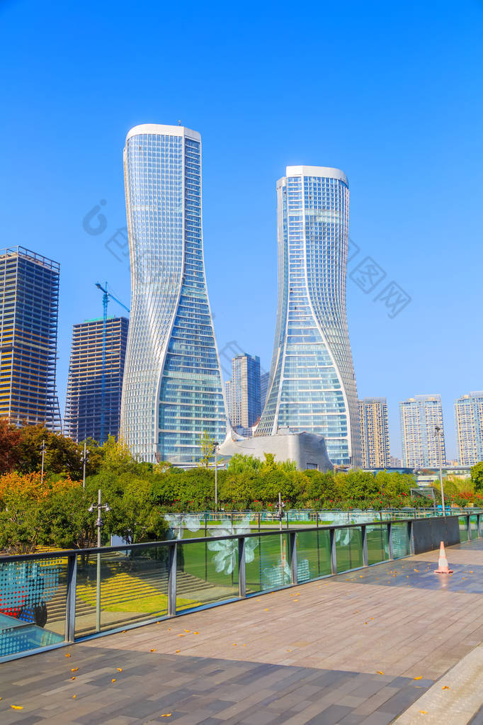 城市建筑景观和天际线图片-包图网企业站