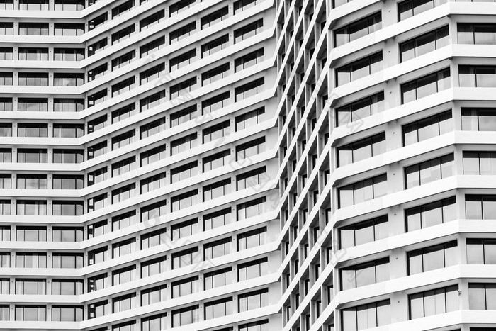 窗口建设纹理背景黑色和白色加工