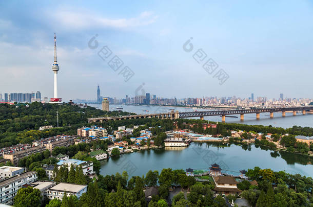 武汉 citychina 鸟瞰图