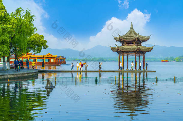 杭州<strong>西湖</strong>美丽的风景