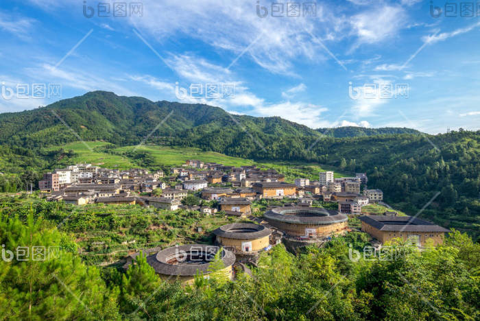 福建土楼图片-福建土楼素材-包图企业站