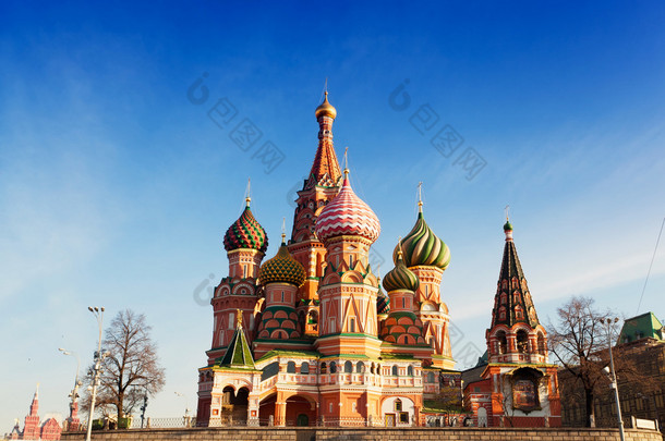 St.莫斯科的Basil大教堂