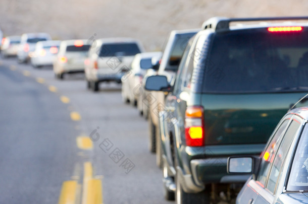 交通堵塞，亚利桑那州，美国