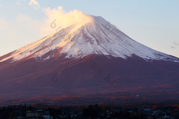 山。富士