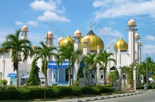 马来西亚浮罗交怡，al-韩亚清真寺