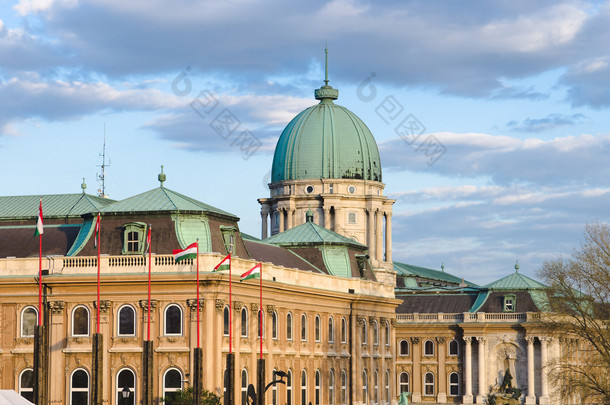 布达佩斯、 布达城堡区或皇家宫殿