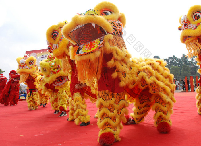 舞狮采青高清图片下载-舞狮采青图片-舞狮采青素材-包图网企业站