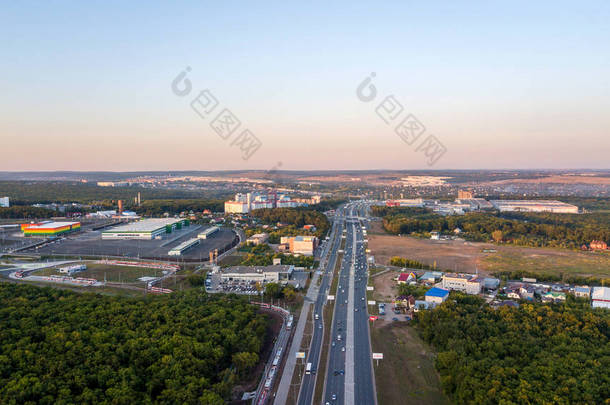 市郊公路空中