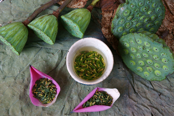 集合莲花、 种子、 <strong>茶</strong>叶、 健康食品