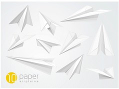 纸 airplains