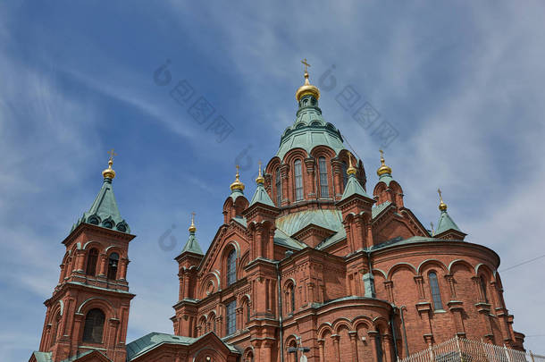 芬兰赫尔辛基东正教大教堂乌斯别斯基大教堂