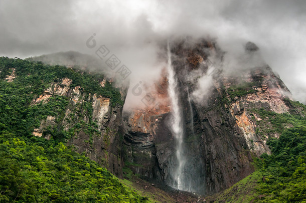 世界上最高的瀑布，委内瑞拉的天使瀑布