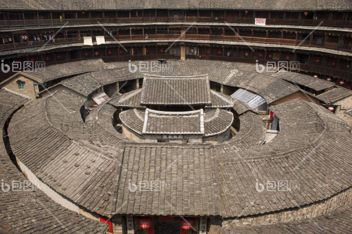 福建土楼图片-福建土楼素材-包图企业站