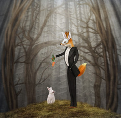 狐狸和兔子