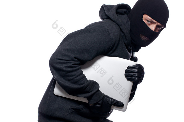 贼偷了一台便携式计算机