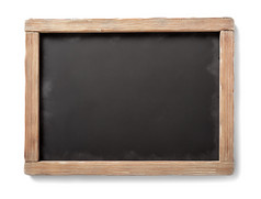 黑板上用老年的木制框架