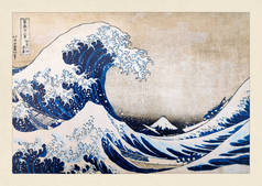 由Katsushika Hokusai于1829年创作的