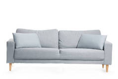 白色背景的现代沙发