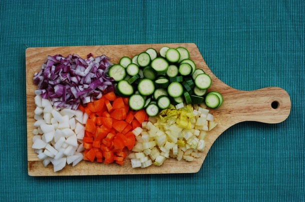 蔬菜调色板
