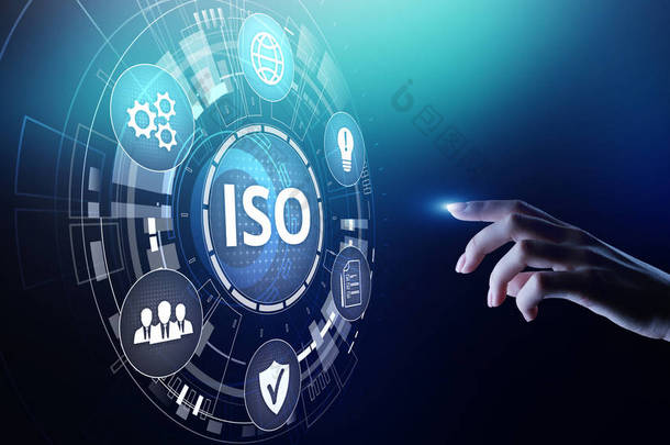 ISO标准质量控制保证保证商业技术概念.