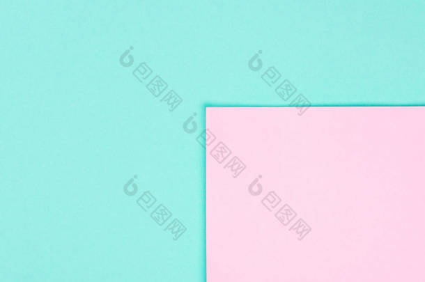 简单的现代蓝色和<strong>粉红</strong>色抽象背景与复制空间