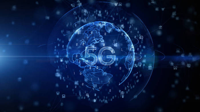 5g高速Internet Connection of things IOT, Futuristic Global and Social Network Connection, Technology N