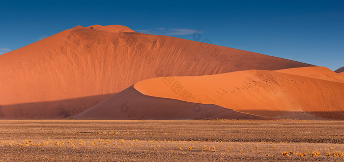 纳米布沙漠 Sossusvlei 盐湖