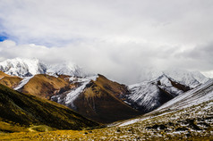 中国吉林长白山天池山的风景