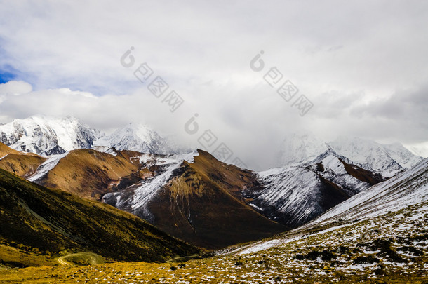 中国吉林长白山天池山的风景