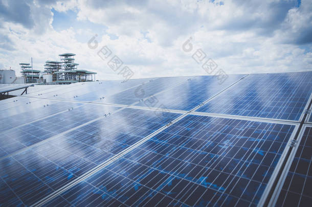 太阳能发电厂对绿色能源的创新生活