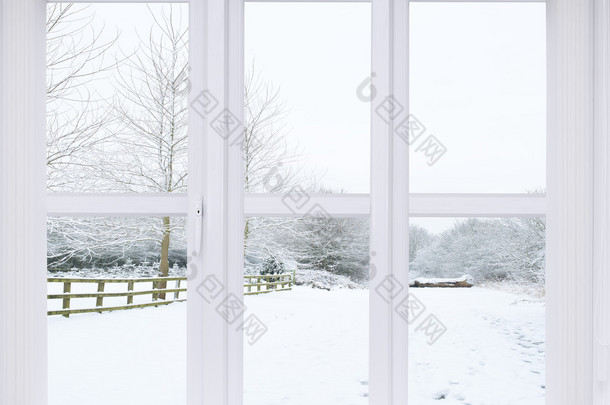雪场景窗口