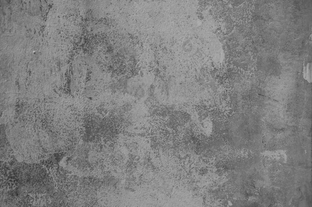 与纹理的灰色墙体的水泥背景