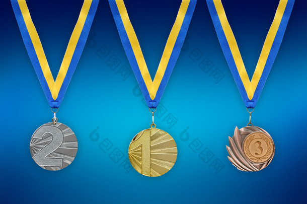 金牌、银牌和铜牌