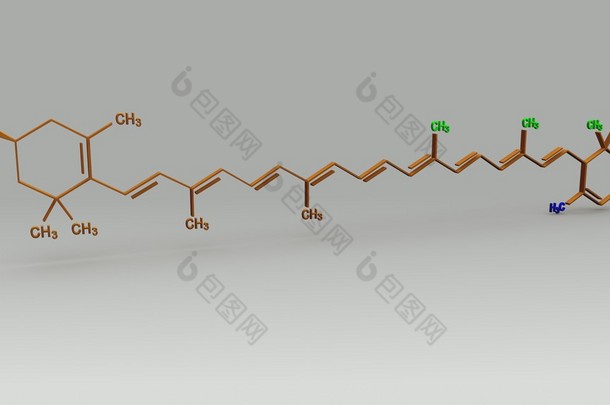 <strong>叶黄素</strong>色素结构