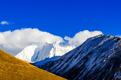 中国吉林长白山天池山的风景