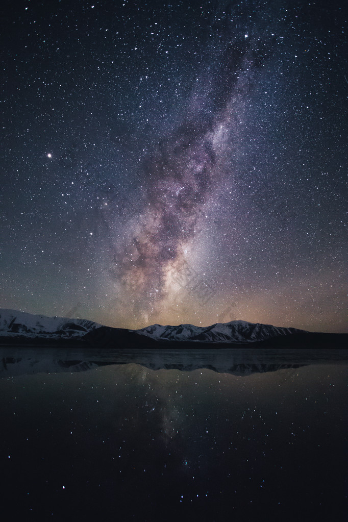 银河系和星星的银河