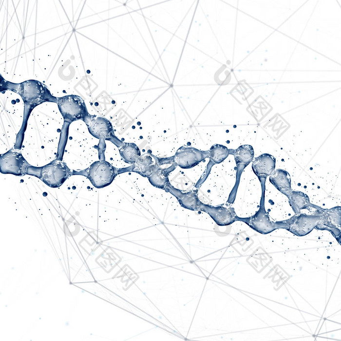 Dna 分子设计的插图.