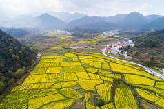 中国美丽的乡村在春天